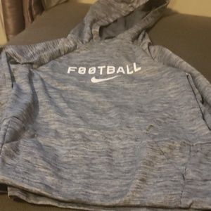Nike football hoodie fleece
